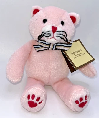 De colección Baby Gap Peluche Chirridos Gato Gato Peluche Nuevo Con Etiquetas Funciona Maullido Video Foto 1 de 4