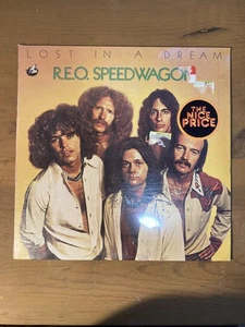 Sealed REO Speedwagon Lost In A Dream LP Epic PE 32948 Later Pressing - Picture 1 of 2
