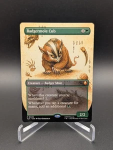 MTG - Badgermole Cub - Borderless Mythic #326 - Avatar: The Last Airbender NM - Picture 1 of 3