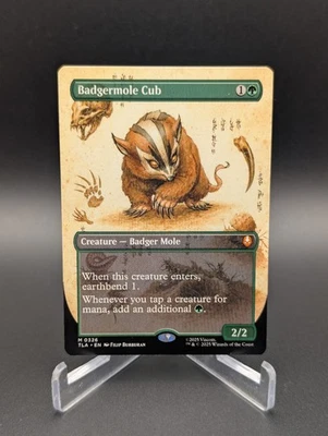 MTG - Badgermole Cub - Borderless Mythic #326 - Avatar: The Last Airbender NM - Image 1 of 3