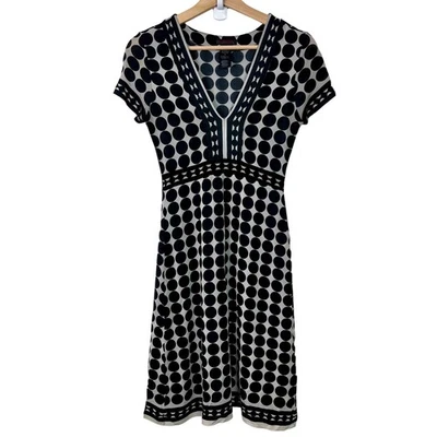 Vestido Retro Custo Barcelona Lunares Manga Corta Cuello en V Elástico Talla 1 (XS) Foto 1 de 4