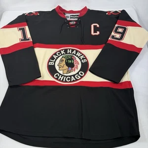 Chicago Blackhawks NHL Jonathan Toews #19 Winter Classic Jersey 2009 Reebok 50 - Picture 1 of 10