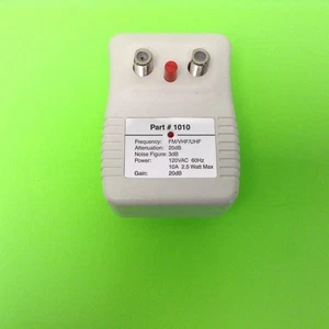 Fm/Vhf/UHF 120V 60HZ 10A 2.5W 20DB Amplifier Filter 1010 - Picture 1 of 2
