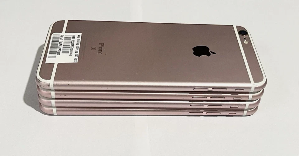 Smartphone Apple iPhone 6s Plus 64GB Oro Rosa (A1687) Desbloqueado de fábrica Lote de 4 Foto 1 de 3