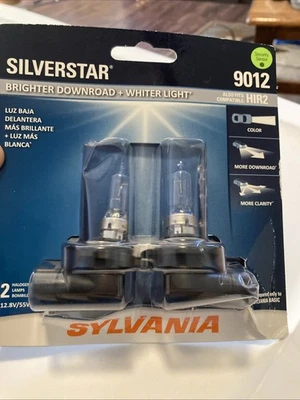 Paquete de 2 bombillas halógenas SilverStar SilverStar 9012 (HIR2) 9012ST.BP NUEVAS EN PAQUETE Foto 1 de 4