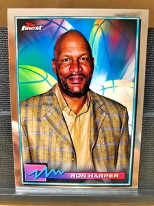 2021 Topps Finest Basketball Ron Harper Card #14 -- Mint Condition - Picture 1 of 9