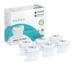 Aqua Optima Ersatz EVOLVE + FILTER für BRITA MAXTRA Kannen & Wasserstationen - Bild 1 von 7