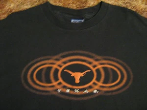 Camiseta Para Hombre TEXAS LONGHORNS Talla XL Negra Campeones Deportes [Y63g] - Imagen 1 de 1