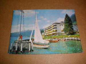 Merligen Bern Hotel Beatus mit Segelschiff 1969 - Picture 1 of 1