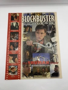 BLOCKBUSTER Video News & Previews Newsletter/Flyer~january 1999 - Picture 1 of 7