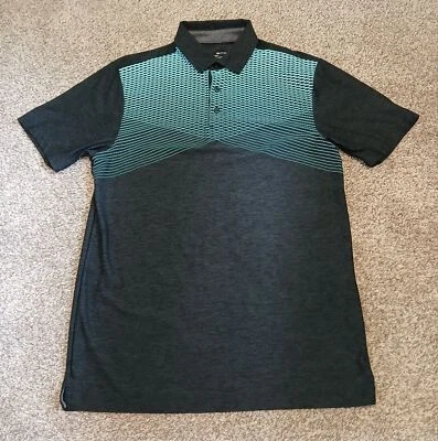 Camisa polo Under Armour HeatGear suelta gris y verde para hombre talla pequeña Foto 1 de 4