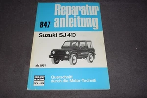 Reparaturanleitung Reparaturhandbuch Suzuki SJ 410 ab 1981 erstklassig - Bild 1 von 6