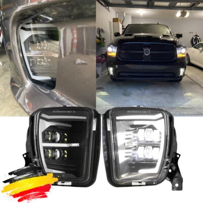 Für 13-18 Dodge Ram 1500 LED Stoßstangenlicht mit Tagfahrlicht Nebelscheinwerfer - Bild 1 von 4
