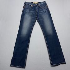 Big Star Jeans Mens 34XL Voyager Straight Relaxed Fit Denim Stone Wash Pants