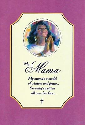 Religious MOTHER'S DAY Card FOR MAMA / MOM, Role Model by Hallmark Mahogany +✉ - Image 1 of 4