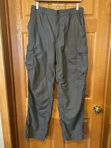 Pantalones cargo cooperativos CF39 Rei grises ligeros de nailon grandes para hombre - Imagen 1 de 3
