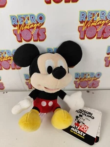 Disney Mini Plush 90 Years Mickey Mouse Happy Birthday Topolino Original 15 CM - Picture 1 of 4