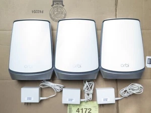 Netgear Orbi RBR840 - 1 Router & 2 Satellites RBS840 set - Picture 1 of 3