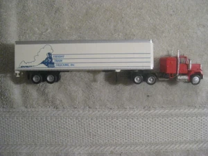 CON COR~ FREIGHT TRAIN TRUCKING SEMI TRACTOR & 45' TRAILER ~ HO SCALE - Picture 1 of 6