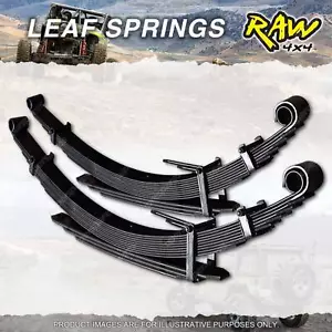 Pair Rear 40mm Lift RAW 4x4 Leaf Springs for Ford Ranger Next Gen RA 2022-On - Picture 1 of 2