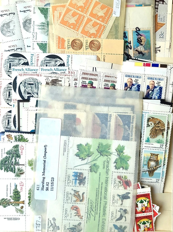 1978 - ¡Elige entre TODOS los bloques de derechos de autor de cremallera y USPS! ¡Sellos conmemorativos de Estados Unidos MNH! Foto 1 de 1