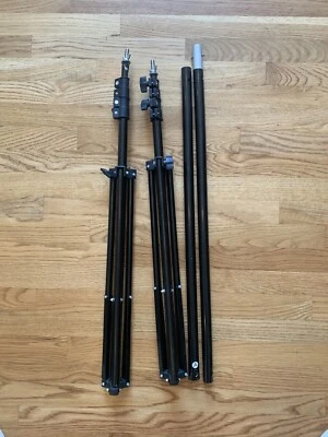 Soporte de telón de fondo fotográfico UTEBIT 6,5x9 pies (plegable) Foto 1 de 3