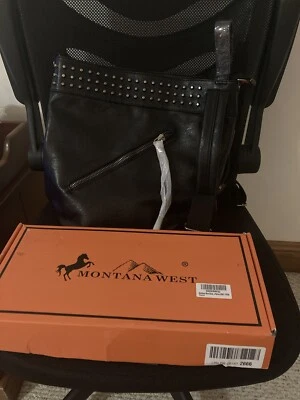 Montana West Backpack Purse MWC-191Bk - Image 1 of 3