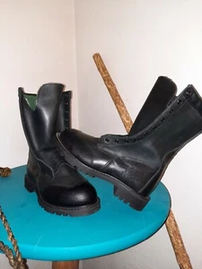 New Lacrosse Firefighting Steel Toe Smoke Jumper Combat Boots Womens 7.5 - Picture 1 of 8
