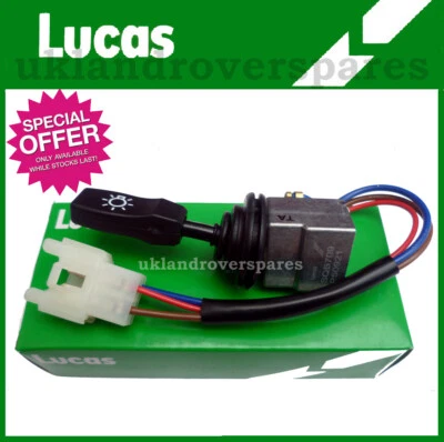 LAND ROVER DEFENDER TD5 & PUMA MASTER / MAIN LIGHT SWITCH LUCAS AMR6104 - NEW - Image 1 of 4