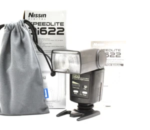 【MINT】 Nissin Speedlite Di622 Flash For Nikon Canon Digital Cameras From JAPAN - Picture 1 of 16