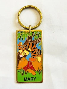 Vintage Disneyland Schlüsselanhänger Winnie Puuh und Tigger Name Mary 80er Jahre - Bild 1 von 4