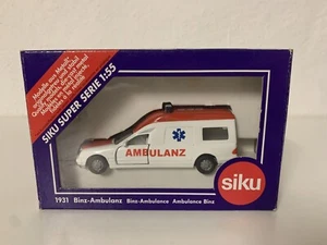 Ambulanza Siku Super 1:55 Binz 1931 confezione originale regalo Natale - Foto 1 di 10