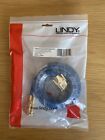 LINDY 37231 Premium Gold SVGA Extension Cale 15 Pin Male To Female 3m Blue - NEW