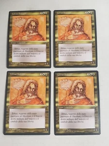MTG Playset 4x Tobias Andrion (Italian Legends/Gold/U) - BGM - Picture 1 of 2