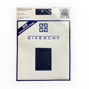 Vintage 1993 Givenchy Control Top Pantyhose Size B Style 392 Bon Navy NWT - Picture 1 of 7