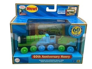 NEW Henry 60th Anniversary Thomas The Tank Engine & Friends Wooden Railway - Picture 1 of 8