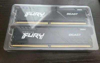 Kingston FURY Beast 32GB (2 x 16GB) PC4-25600 (DDR4-3200) 16GBit - Image 1 of 3
