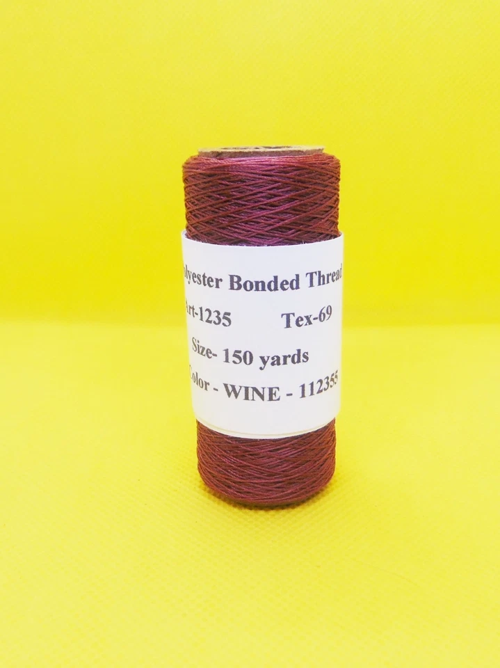 Hilos superiores - Carrete de poliéster unido de calidad de 100, 200 y 500 yardas Tex 69 o 92 Foto 1 de 1