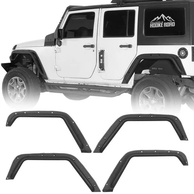 4X Tubo compacto guardabarros borrador para Jeep Wrangler JK 2007-2018 MINIMALISTA Foto 1 de 4