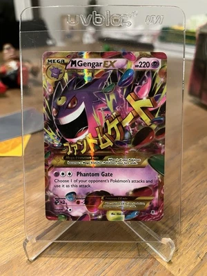 2014 Pokemon XY Phantom Forces - M Gengar EX 121/119 (Secret RARE) - HP - Image 1 of 2