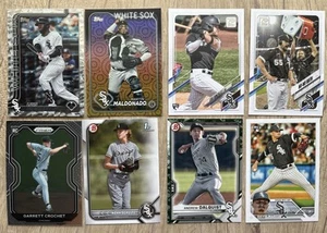 Chicago White Sox⭐️Lote de 8 tarjetas🔥Roberts Sparkle Noah Schultz (RC) Garrett Crochet - Imagen 1 de 2