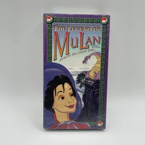 The Legend Of Mulan VHSTape 1997 Animated Movie Springboard Entertainment SEALED - Foto 1 di 2