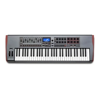 Novation Impulse 61 - USB 61-Key Controller Keyboard With Aftertouch, 8 Pads, 8  - Image 1 of 4