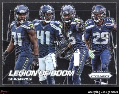 Panini Prizm #200 2014 Byron Maxwell Earl Thomas Kam canciller Richard Sherman Foto 1 de 2