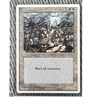 Wrath of God – 1995 4th Edition – Magic: The Gathering - Image 1 of 3