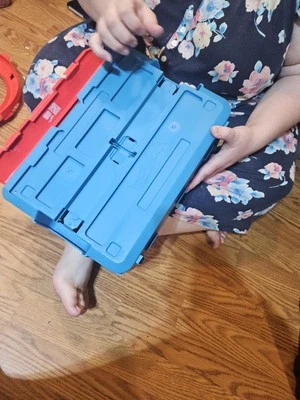 Hot Wheels Track Builder Flame Stunt Pack@33 Complete  - Image 1 of 4