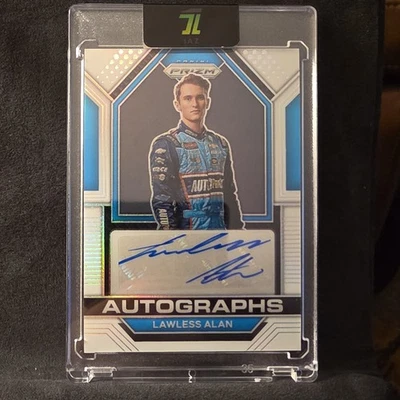 2023 Prizm Racing - LAWLESS ALAN *Signatures  RC Auto , White Prizm 4/5 - Image 1 of 4