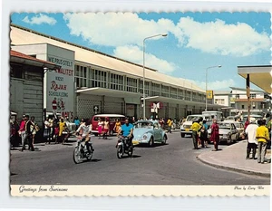 Postcard The General Market Of Paramaribo Suriname - Picture 1 of 2