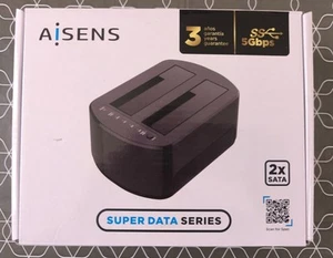 AISENS Dock Station - 2 SATA Steckplätze für 2,5 / 3,5" Festplatten - Bild 1 von 4