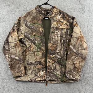 Scent Lok Jacket Mens Large Camo Carbon Alloy Fleece Vortex Realtree Hunting - Picture 1 of 13